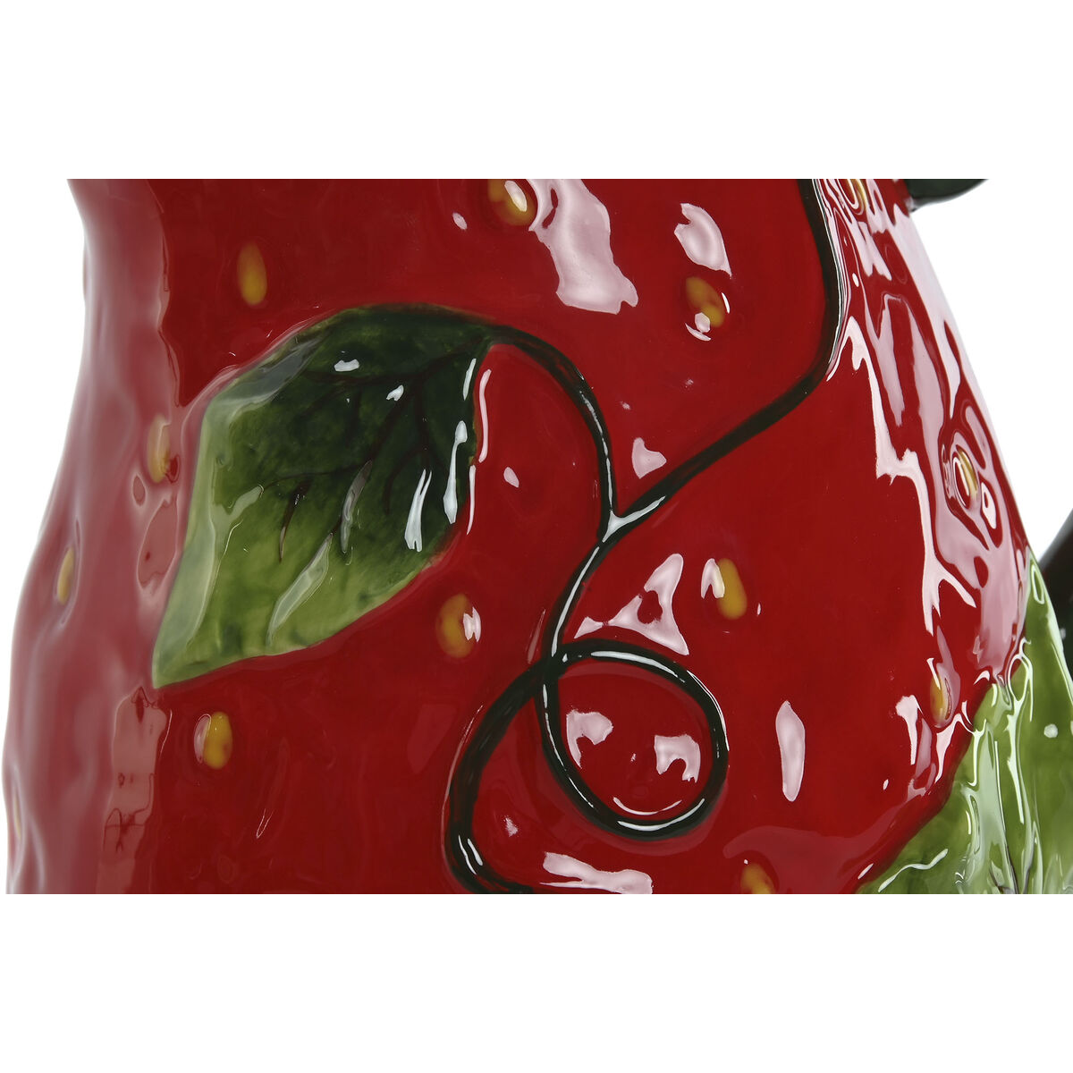 Jarra Home ESPRIT Vermelho Grés